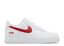 Supreme x Air Force 1 Low Box Logo - Speed Red Shanghai Exclusive