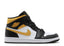 Air Jordan 1 Mid Black University Gold