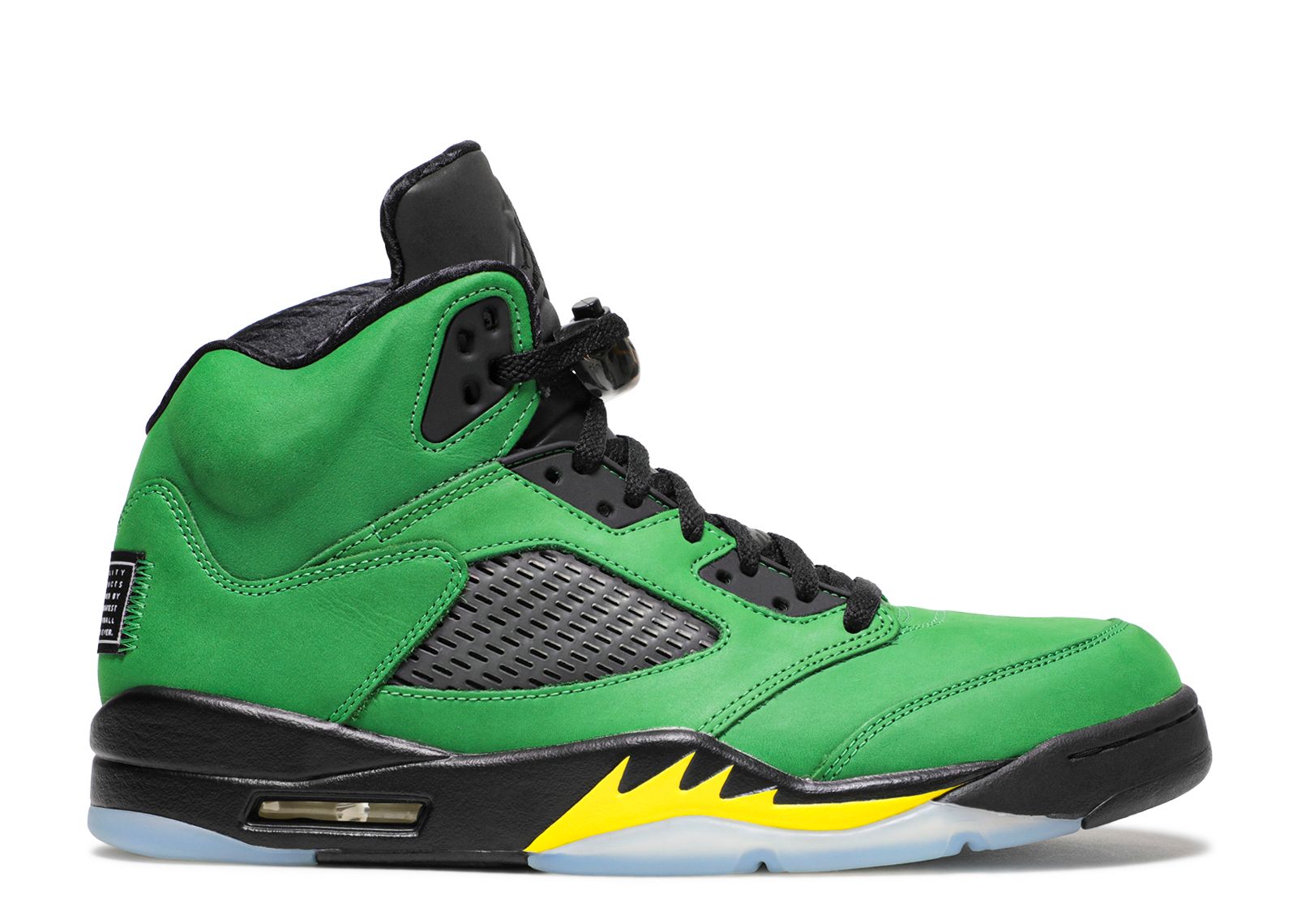 nike air jordan green and yellow