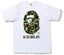 BAPE ABC Camo By Bathing Ape Tee White Green