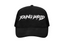 Young WRLD Suede Cross Hat Black