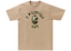 BAPE 1st Camo College Tee Beige/Yellow