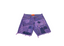 KNOTWTR Patched Denim Shorts Purple
