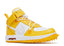 Off-White x Air Force 1 Mid SP Leather Varsity Maize