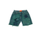 KNOTWTR Patched Denim Shorts Green