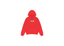 Denim Tears Embroidered Logo Hoodie Red
