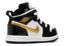 Air Jordan 1 Mid Patent TD Black Gold